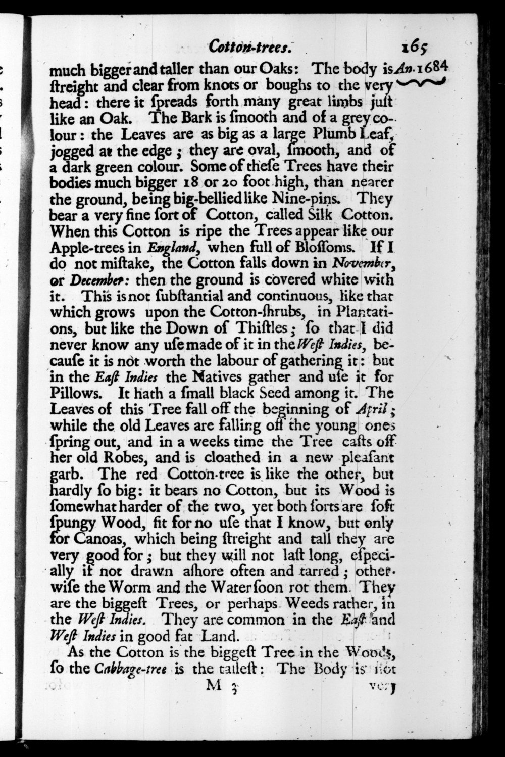 Page 165 screenshot of the book A New Voyage Round the World by William Dampier (1697 Edition).